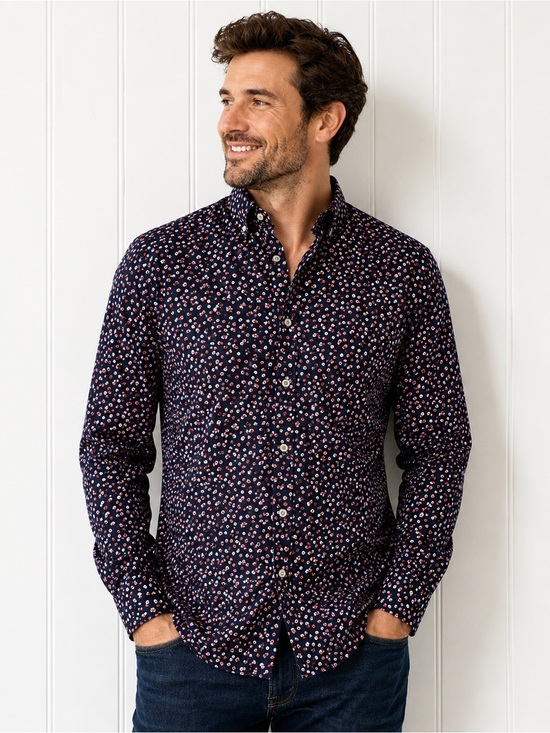 Ted Baker London Other - Ted Baker London‎ Men’s Floral Button-Up Shirt | Dark Academia 💯 cotton /Indie
